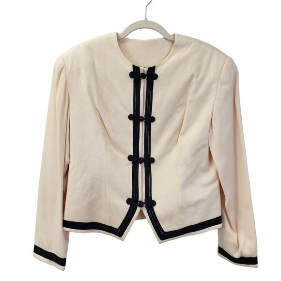 WinterSilks Jackets & Blazers - NWT Winter Silks Silk & Wool Blend Blazer Jacket Size 12